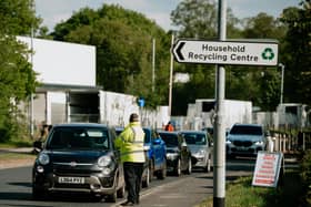 Telford & Wrekin Council's Household Recycling Centre in Hortonwood 