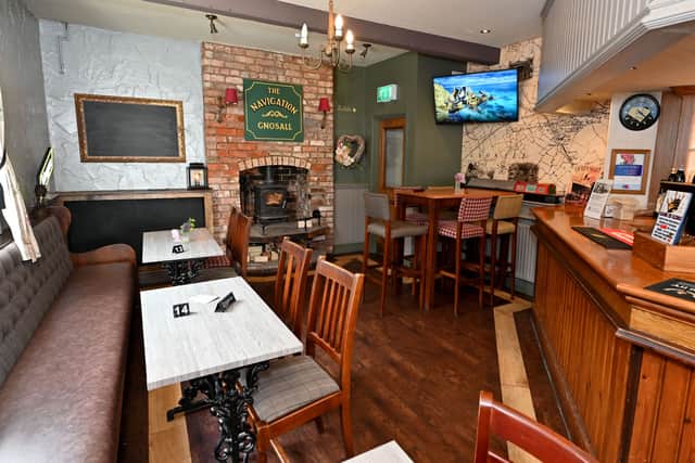 The pub has been given a fresh look