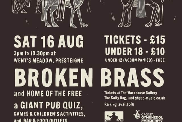 A Bar is Born, a one-day event by Presteigne’s Sheep Music will take place on Saturday, August 16 to celebrate the opening of the new events bar on Went’s Meadow