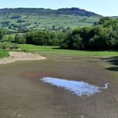 Severn Trent's Tittesworth Reservoir in Leek, Staffordshire that was at 47.7 per cent capacity on Monday 