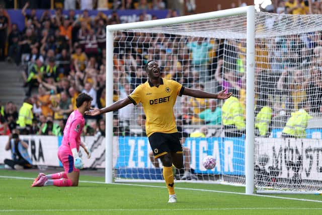 Marshall Munetsi's goal was ruled out for offside (Photo by Michael Regan/Getty Images)
