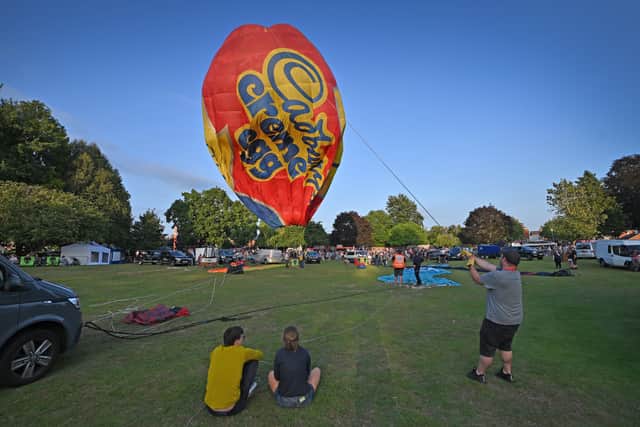 Oswestry Balloon Carnival on Saturday, August 16. Photo: Tim Sturgess