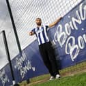 George Campbell after agreeing his move to Albion. (Photo by Adam Fradgley/West Bromwich Albion FC via Getty Images)