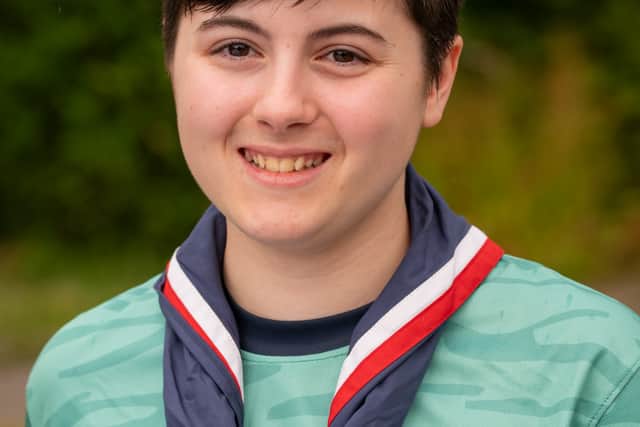 Emily Beeston, 19, a Shropshire Scout representing the UK
