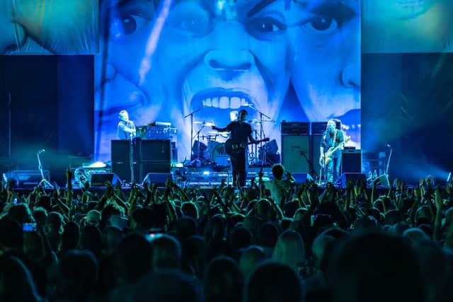 Supergrass perform at Ludlow Castle. Picture: Andy Hughes