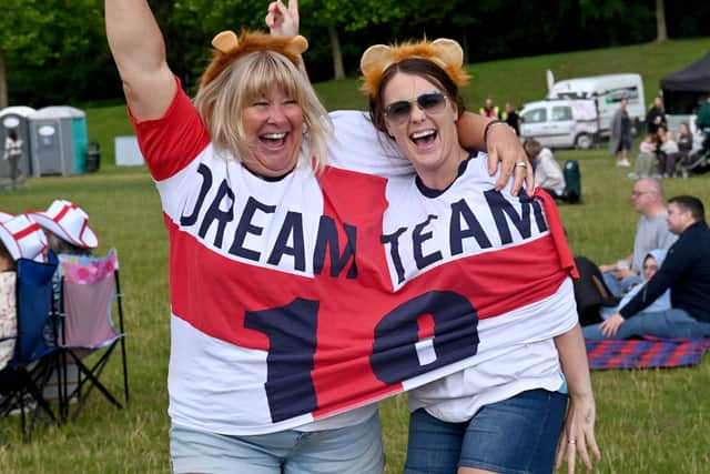 England equalise!