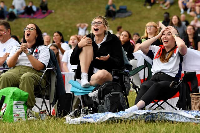 England coming close to scoring