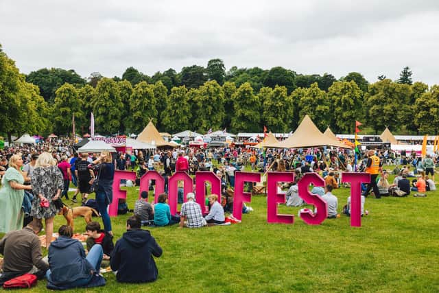 Shrewsbury Food Festival takes place in Shrewsbury's Quarry Park on the last weekend of June