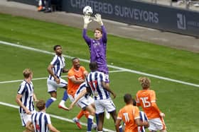 Josh Griffiths would like to see out pre-season with a welcome clean sheet. (Photo by Adam Fradgley/West Bromwich Albion FC via Getty Images)
