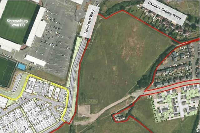 Outline plans for 226 new homes in Shrewsbury approved