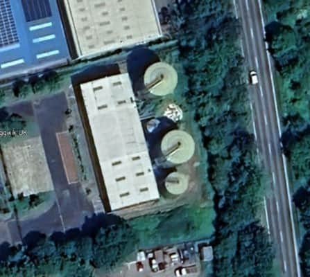 Shropshire Council has been granted approval to turn a former anaerobic digestion plant in Coder Road, Ludlow, into a unit that produces biochar. Picture: Google