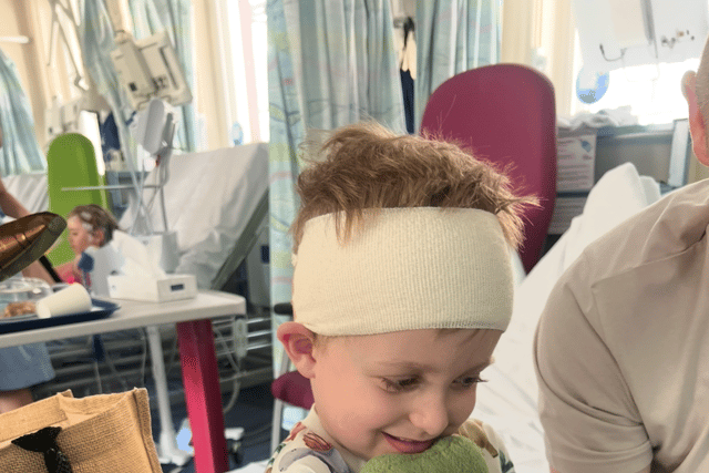 Ethan recovering in hospital