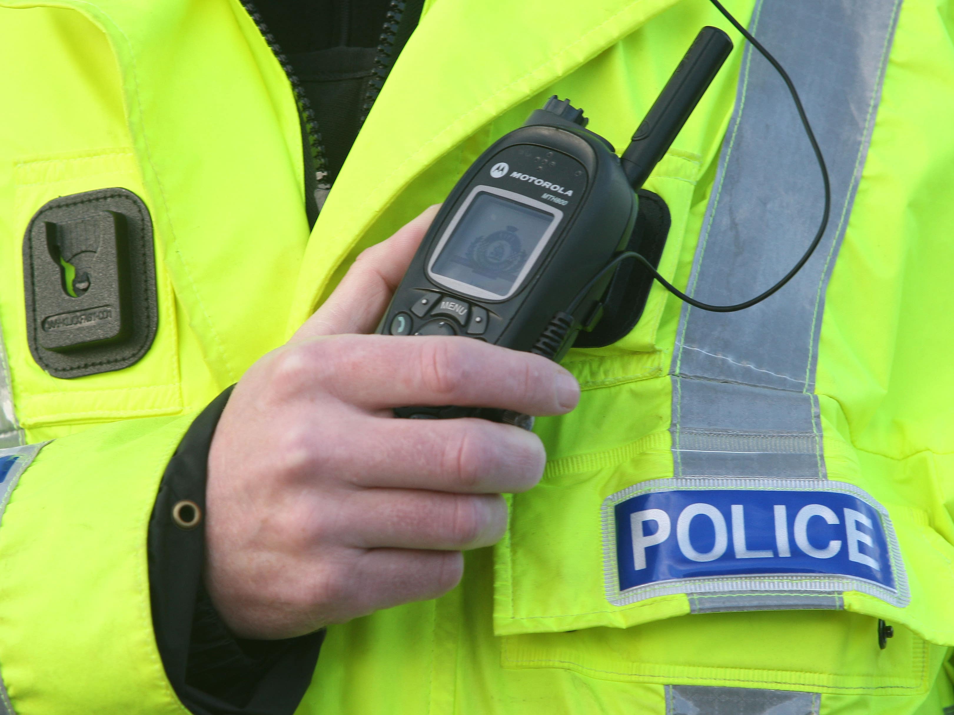 Three arrested under Terrorism Act after van crashes into defence ...