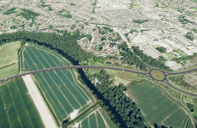 The North West Relief Road project has been paused. Picture: Shropshire Council