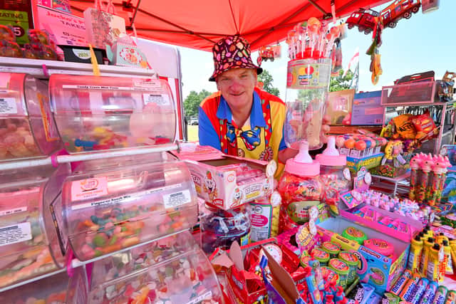 Stewart Jackson, who has recently set up Mr Jacko's Pick 'n' mix, was one of the stallholders at the Wrekin Eatin' festival