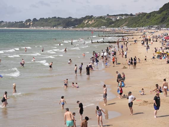 The warm weather is expected to turn cooler early next week