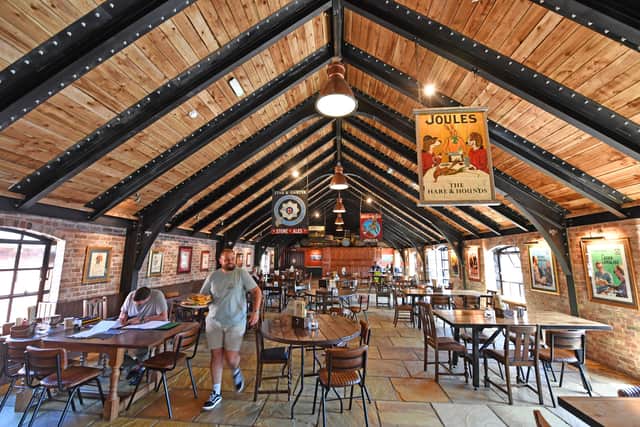 The upstairs hall area is set to become a proper events hub