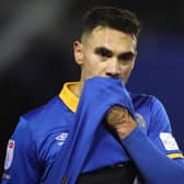 Shrewsbury Town striker Max Mata spent last season on loan at Auckland in the A-League. (AMA)