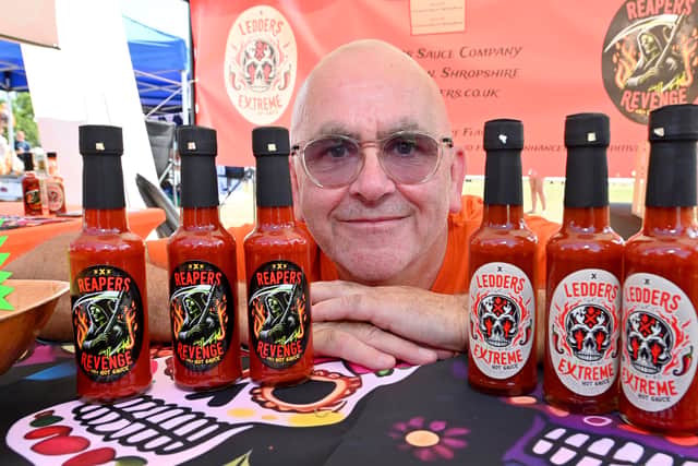 Colin Ledsom from Wellington who set up Ledders Sauce Company