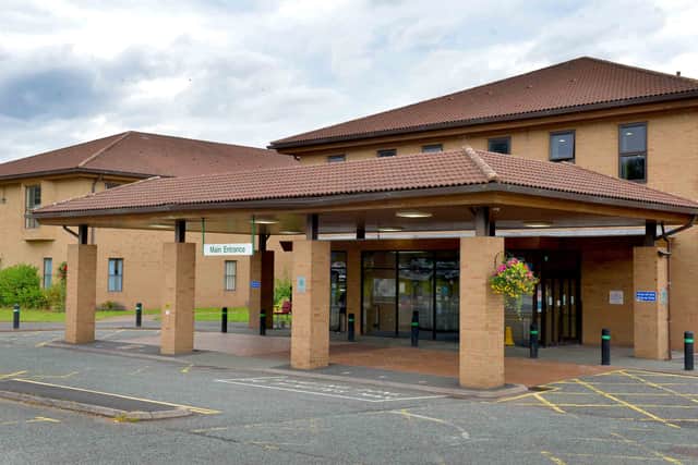 The new entrance for Princess Royal Hospital in Telford replaced the previous one.
