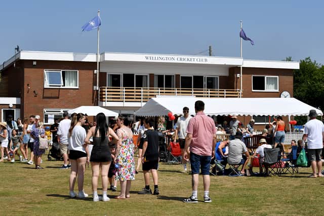 Wellington Cricket Club hosted the Wrekin Eatin' Festival on Sunday