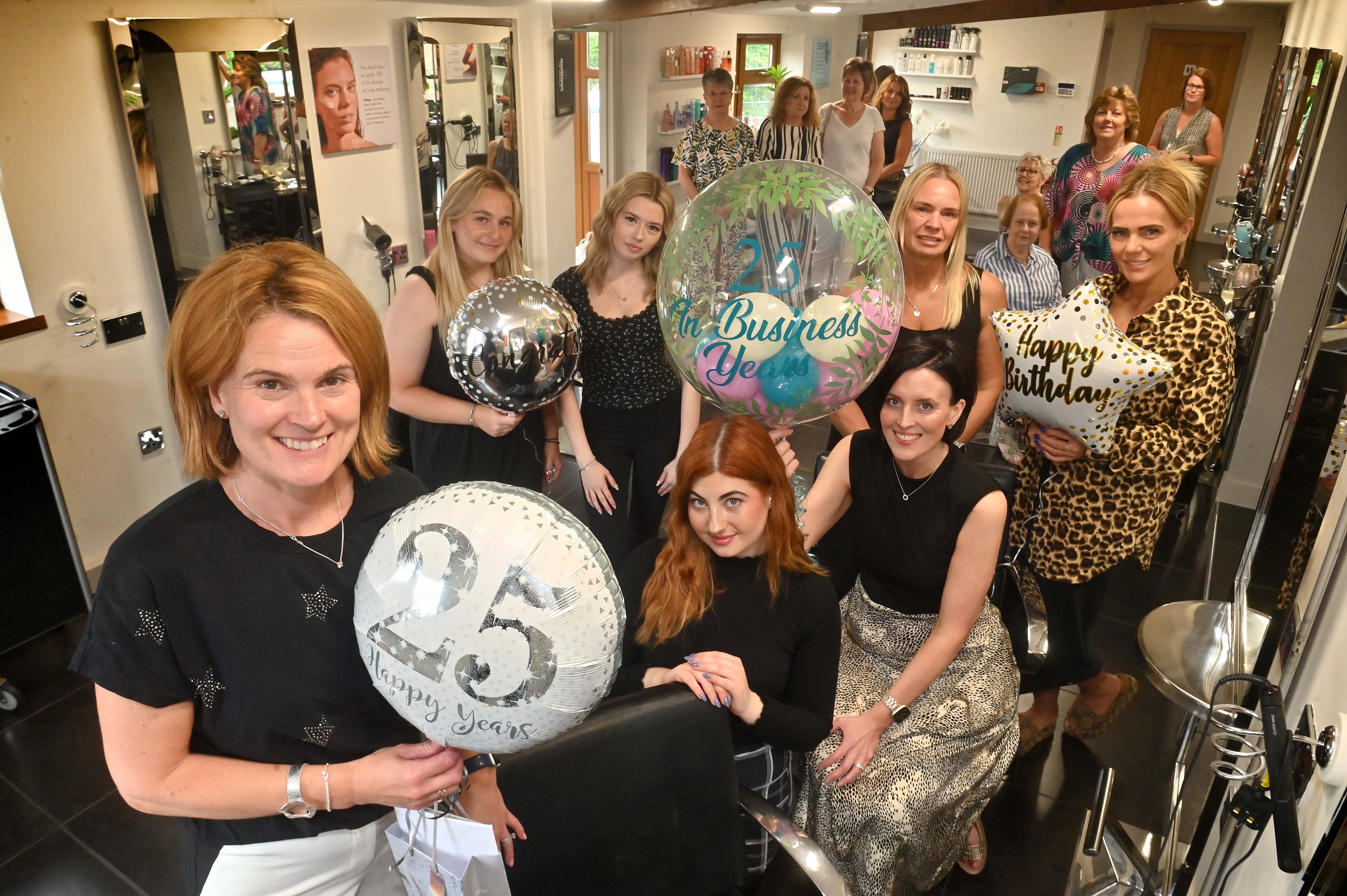 Friendly salon where staff listen and laugh with customers celebrates ...