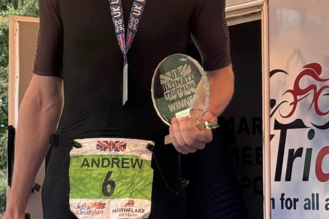 Ultimate winner, Andrew Clucas. Picture: Sue Austin