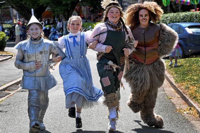 Lottie, Brocklehurst, Neva Jones, Ruby Maiden and Beth Pedley-Smith are look to follow the yellow brick road