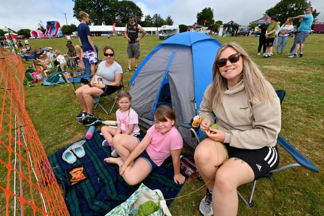 Families enjoyed their day out at the soap box derby