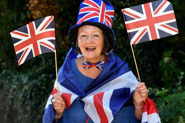 Kim Baugh from La Petite Concierge, Shifnal, brings a touch of patriotism to proceedings