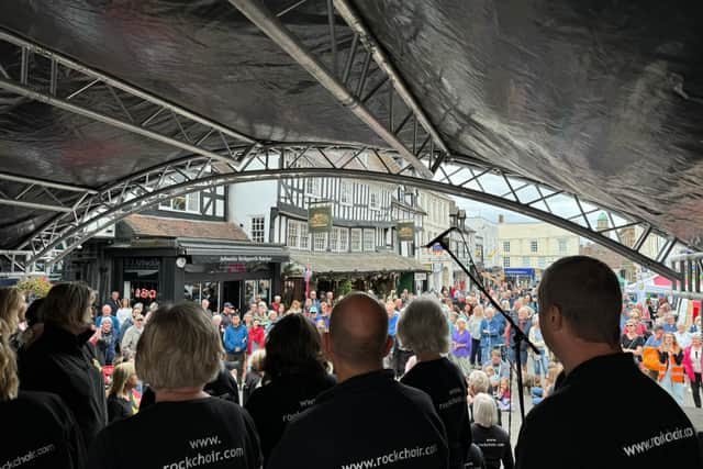 Bridgnorth Festival 2024 - View from the High Street Stage