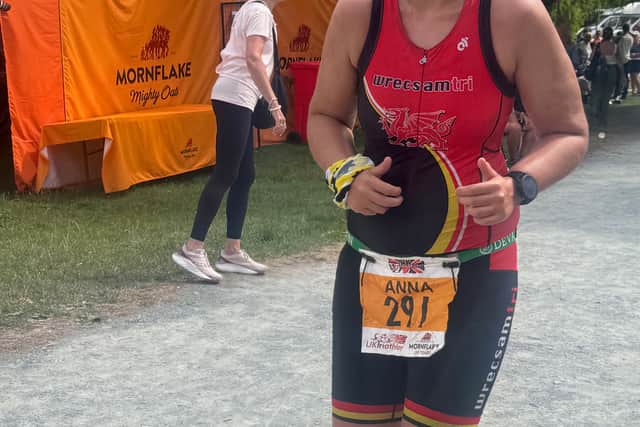 Anna John of Wrecsam Tri Club. Picture: Sue Austin