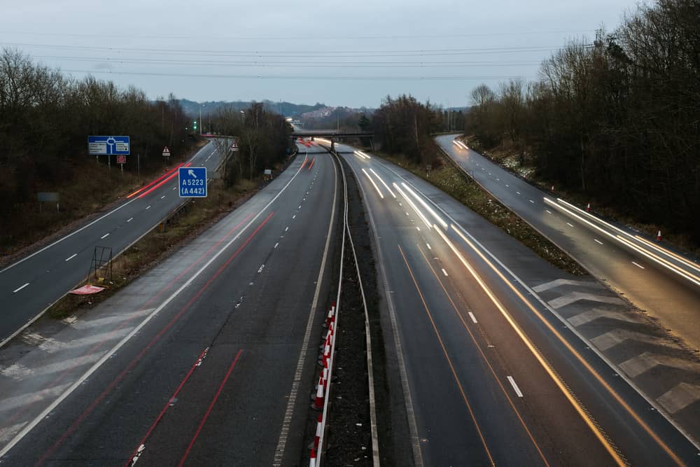 A proposed new link road between the M54 (pictured) and M6 would be a 'game changer' says Telford's MP