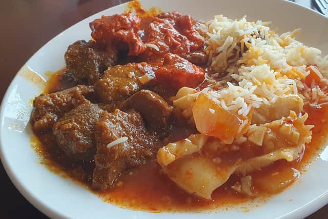The selection is a wide ranging one, with foods from across the world