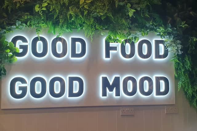 The restaurant is open about the mood it wants to create when you come in