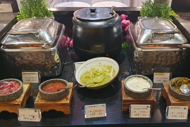 You are spoilt for choice across the restaurant, with plenty of stations