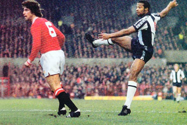 Albion’s iconic number nine in action.