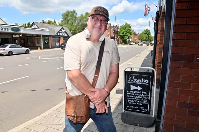 Mark Urkovskis, of Codsall, said he loves Alexander's Kitchen. Photo: Steve Leath