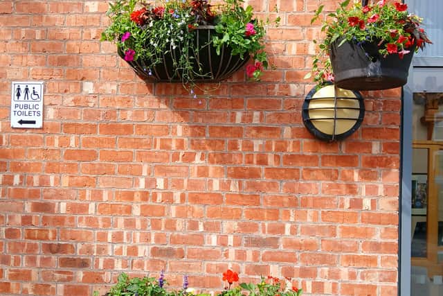 New floral displays have been installed in Market Drayton. Picture: Market Drayton Town Council.