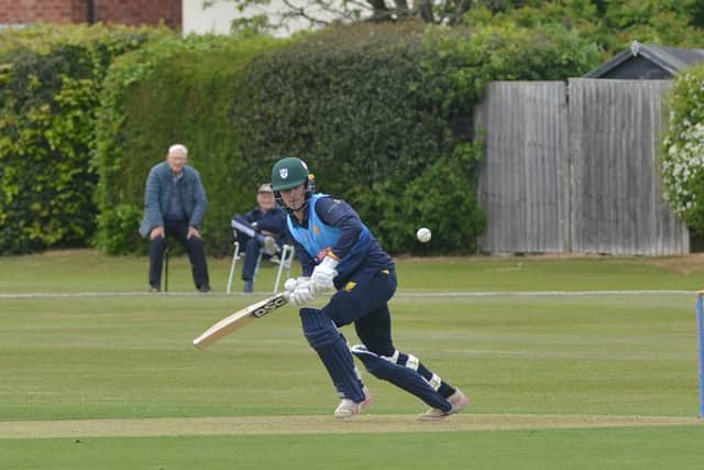 Jack Home batting for Shropshire