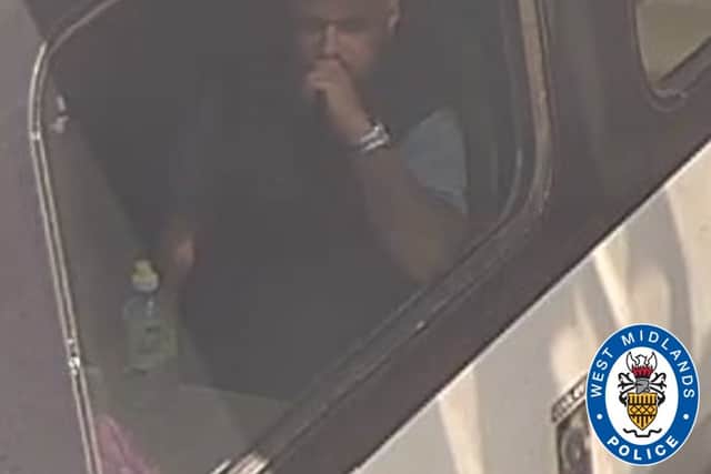 William Shine who may have been seen on a train travelling to Wales