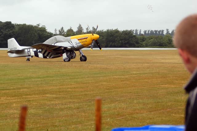 P51 Mustang at Cosford in 2011
