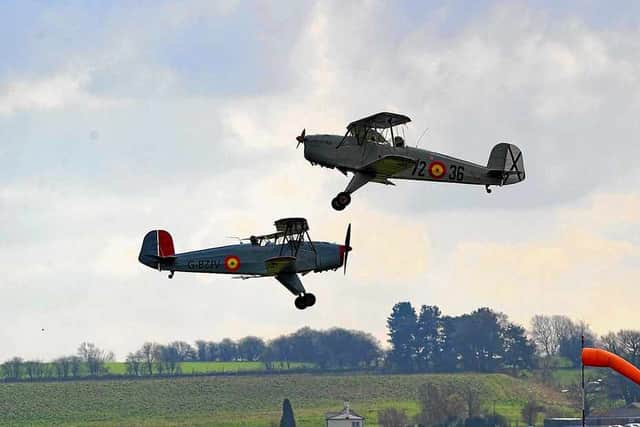 Bucker Jungmann biplanes