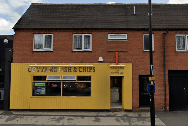 Cottams Fish & Chips, Shifnal. Photo: Google 