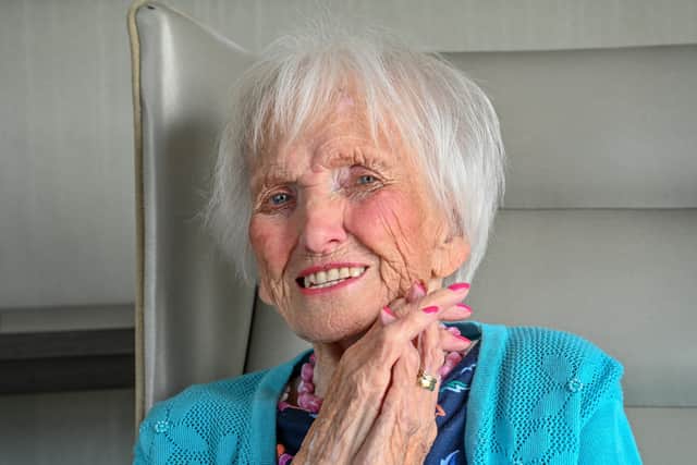West Midlands gran Joan Partridge, 103, becomes ‘Britain's oldest influencer’.