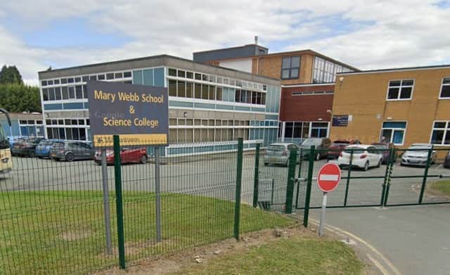Mary Webb School and Science College. Photo: Google