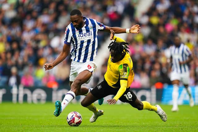 Semi Ajayi in action for Albion this season. Pic: PA