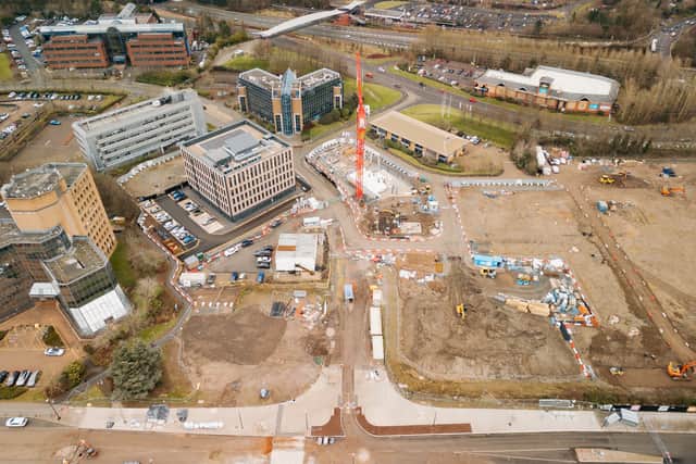 The Station Quarter in Telford