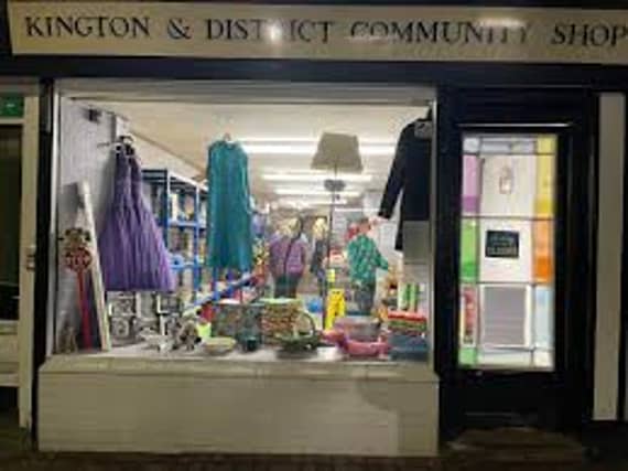 Three different groups will be running Kington and District Community Shop plans throughout April