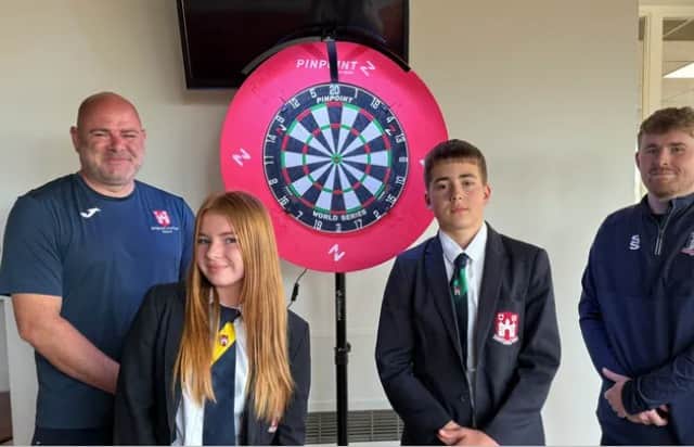 Children from Bridgnorth Endowed at the oche